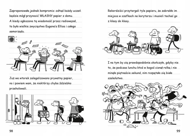 Dziennik Cwaniaczka Trzeci Do Pary Jeff Kinney 6+ Nasza Księgarnia