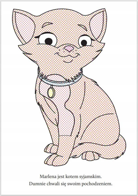 Wyczaruj kotki Malowanka wodna