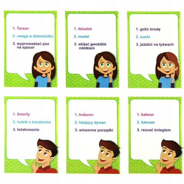 Kangur Dzieci kontra Rodzice. Kalambury