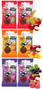 BUNNY NINJA Zestaw Przekąska Owocowa Dla Dzieci MIX SMAKÓW 15g x6