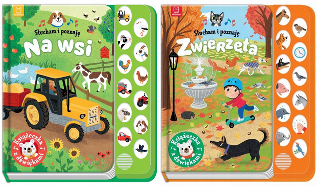 2w1 Słucham i Poznaję. Zwierzęta + Na Wsi