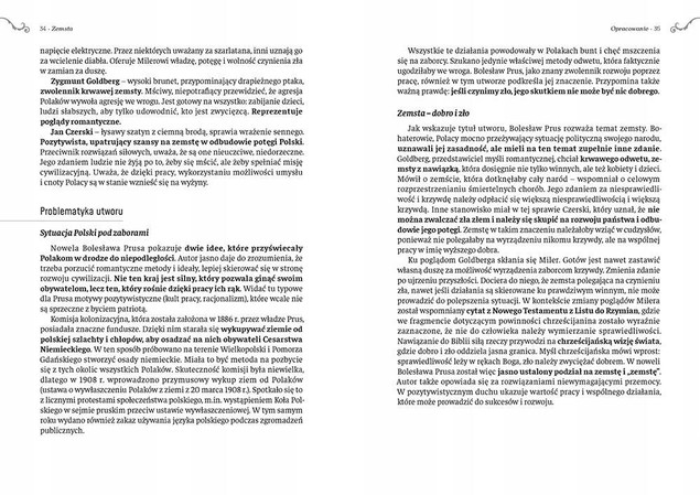 Zemsta. Lektura z opracowaniem