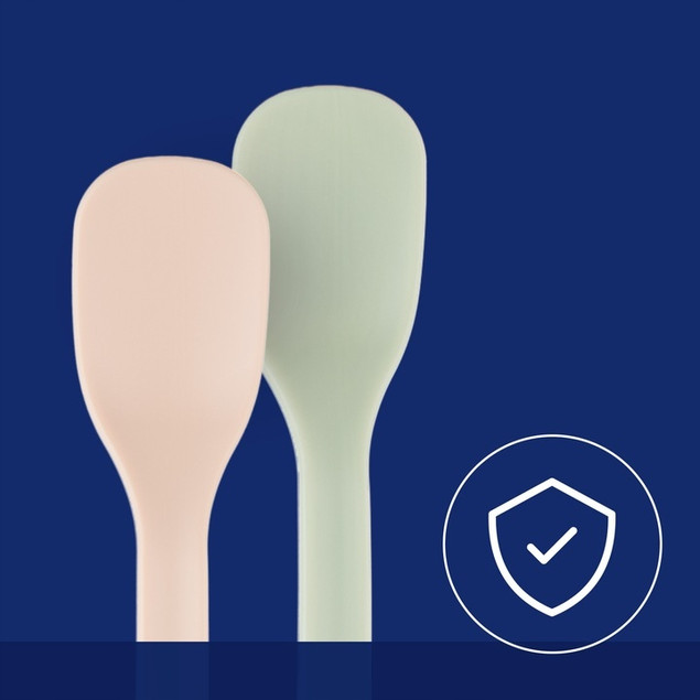 LOVI Pierwsza Łyżeczka Do Karmienia 2 Sztuki ŁOSOSIOWE 35/584_bei