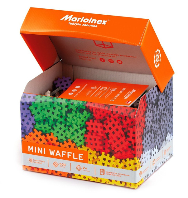 Klocki Mini Waffle 500szt. MARIOINEX
