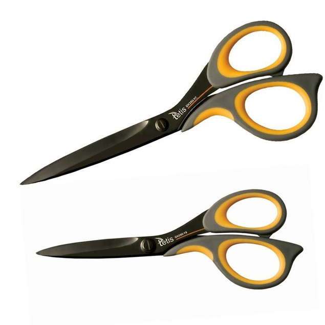 Nożyczki Biurowe Szkolne Nierdzewne Hartowane 17,5cm Tetis