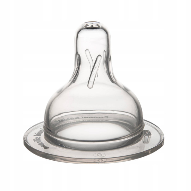 Canpol babies smoczek silikon szybki do butelki szerokiej 2 szt EasyStart