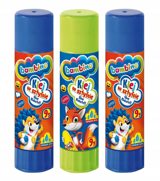 BAMBINO KLEJ SZKOLNY 9 G W SZTYFCIE