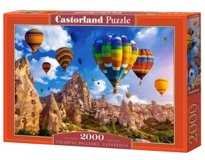 PUZZLE 2000 BALONY KANION NIEBO WIDOK KRAJOBRAZ