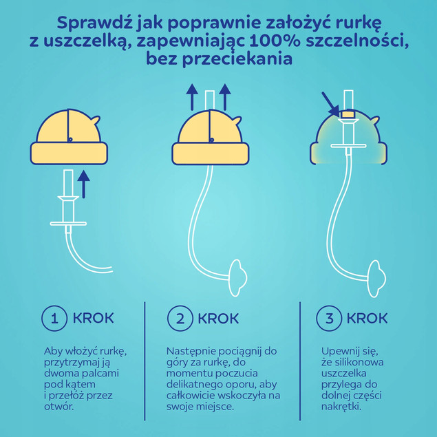 Canpol KUBEK NIEKAPEK Bidon z Obciążoną SŁOMKĄ 270 ml KREMOWY 6M+