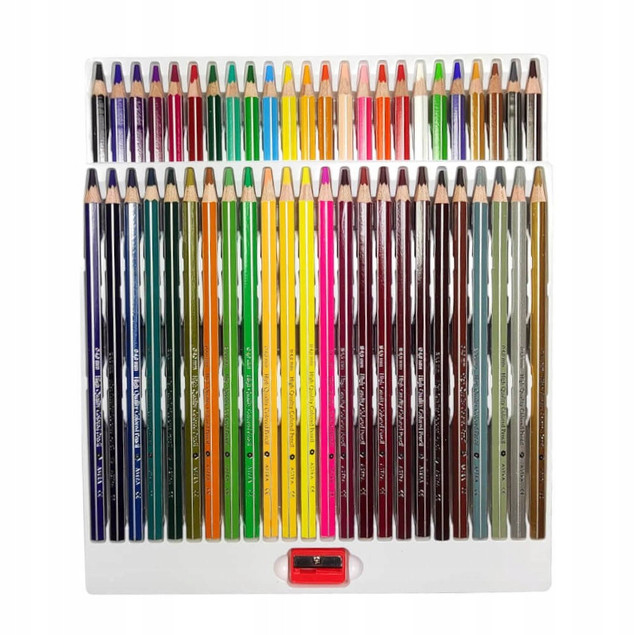 Kredki ołówkowe hexagonalne 48 kolorów Astra