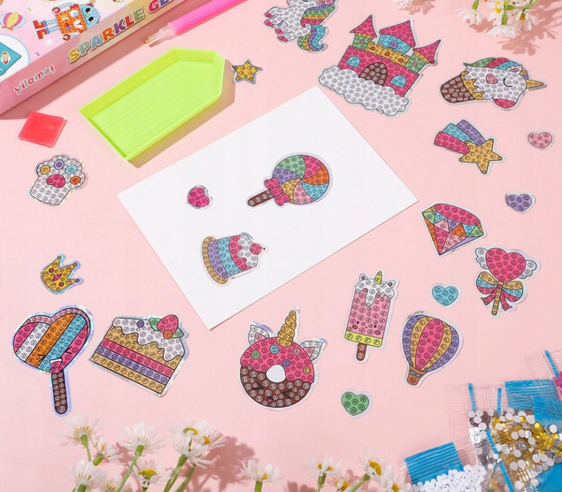 MOZAIKI DIAMENTOWE NAKLEJKI JE