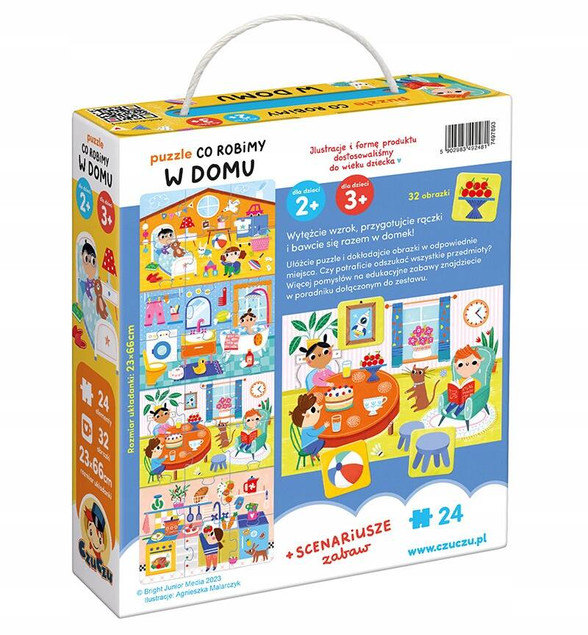 CzuCzu Puzzle Co robimy W domu