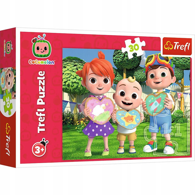 Puzzle 30 Układanka Bajka COCOMELON Bawmy Się Razem 3+ Trefl