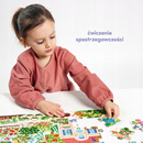 Puzzle Co Rośnie w OGRÓDKU 3+ 4+ 40el. Układanka CzuCzu 914826