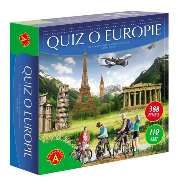 Zabawka Edukacyjna Quiz o Europie
