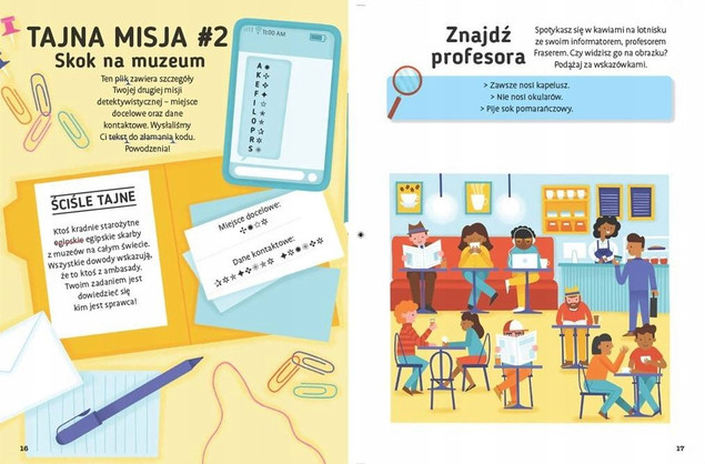 Zostań Detektywem Zabawy i Zagadki Penny Worms 7+ Bookolika