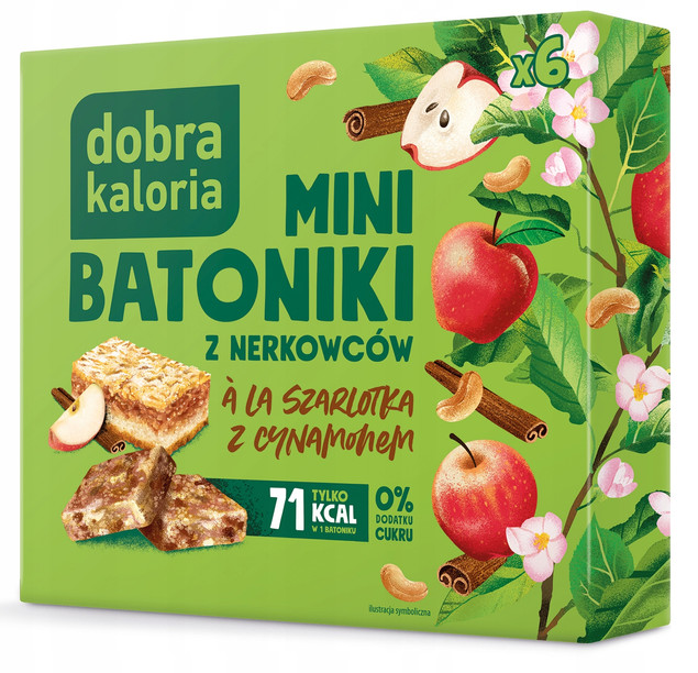 MINI BATONIKI JABŁKO