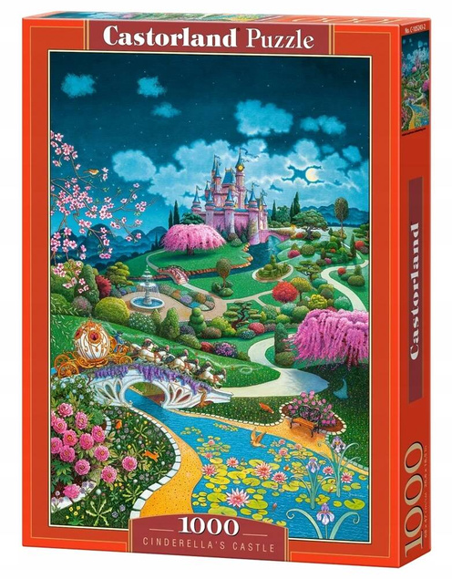 Puzzle 1000 Układanka Zamek KOPCIUSZKA Widok Krajobraz 9+ Castorland