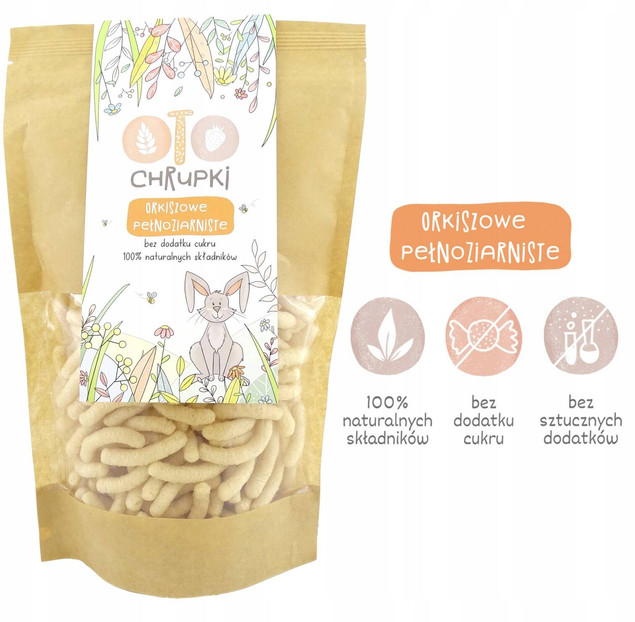 Zestaw OTO Chrupki Naturalne MIX 25g Otolandia 8PAK