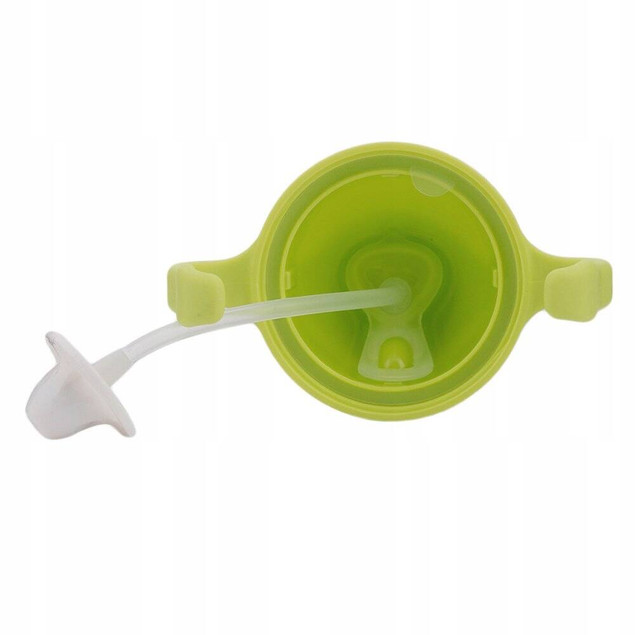 Kubek Niekapek Z Obciążoną Słomką Ananasowy 6M+ 240 ml B.Box