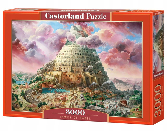 Puzzle 3000 Wieża Babel CASTOR