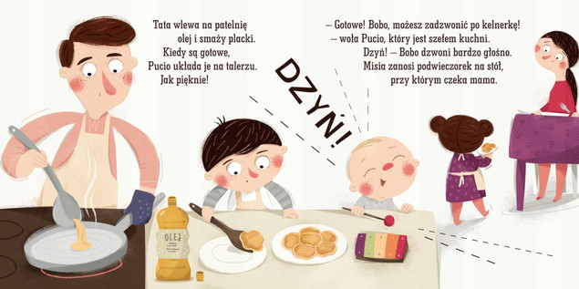Pucio zostaje kucharzem czyli o radości z jedzenia