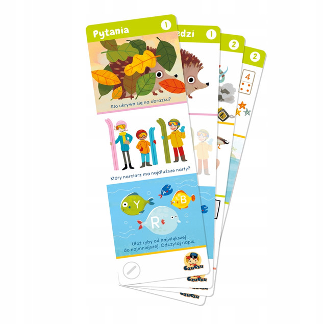 CzuCzu. Zagadki dla dzieci w wieku 5-6 lat