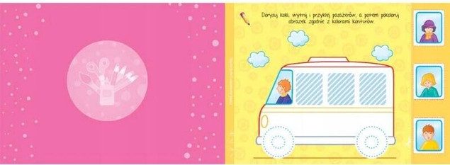 4-latek rysuje, wycina, nakleja