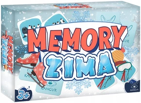 Memory Zima Rodzinna Gra Pamięciowa Dla Dzieci 3+ Kangur