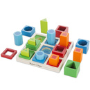 Drewniany sorter kształtów i kolorów 10582