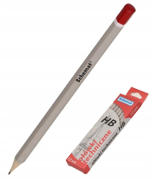 Ołówek tradycyjny Schemat HB 1 szt.