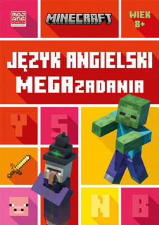 Minecraft Język Angielski Megazadania Goulding Whitehead 8+ HarperKids