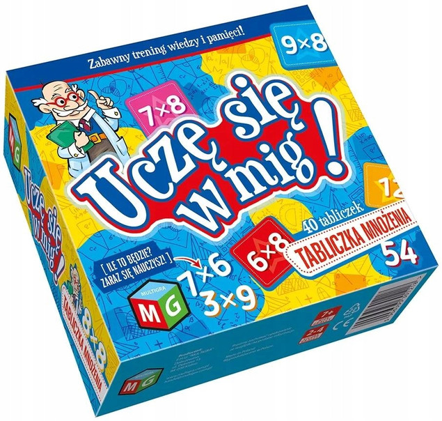 MG Tabliczka mnożenia - Uczę się w mig