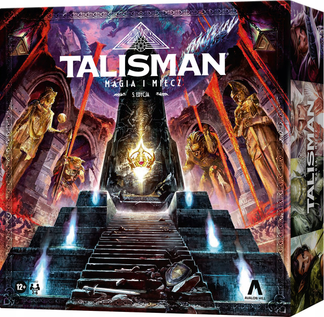 TALISMAN: MAGIA I MIECZ (5 EDYCJA) Gra Fantasy Przygodowa 12+ Rebel