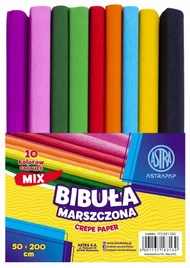 Bibuła marszczona 50x200cm mix (10szt) ASTRA
