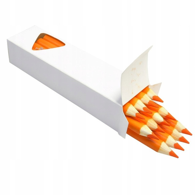 BAMBINO Kredki trójkątne POMARAŃCZOWA 12 szt