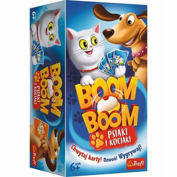 Trefl Boom Boom Psiaki i Kociaki gra 01909