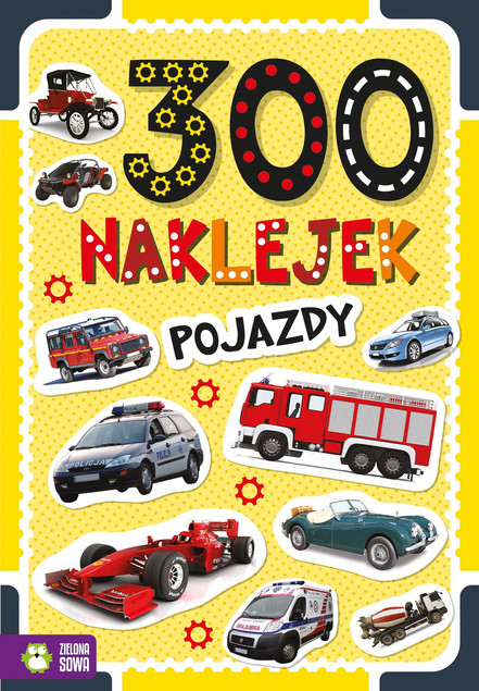 300 NAKLEJEK - POJAZDY