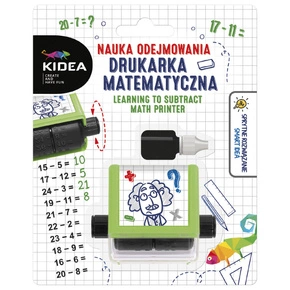 Drukarka Matematyczna Szkolna Nauka Liczenia Odejmowanie Zabawa Kidea