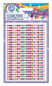 Naklejki Dekoracyjne Kryształki Diamenciki Samoprzylepne Tęczowe Perełki