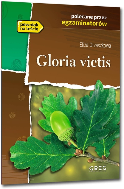 Gloria Victis Lektura Z Opracowaniem Eliza Orzeszkowa BR Greg