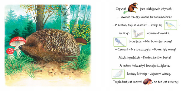 Akademia rymowania. Zwierzaki z lasu