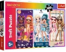 Puzzle 100 Tęczowe Laleczki Rainbow High 16444