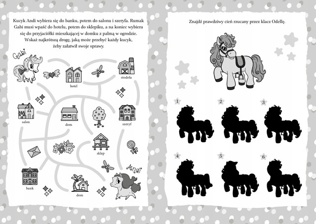 Zadanka & piaskowanki. Kucyki
