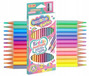 Kredki dwustronne 12 sztuk 24 kolory 18cm pastel