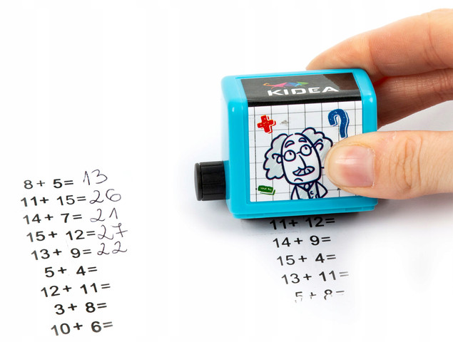 Nauka dodawania drukarka matematyczna KIDEA