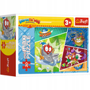 Puzzle 20 Układanka MiniMaxi Tajni Agenci Super Things Trefl 21116