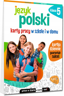 Język Polski Karty Pracy W Szkole i W Domu Klasa 5 SP Greg