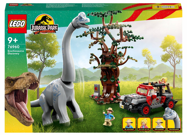 LEGO Jurassic World Odkrycie brachiozaura 76960