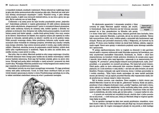 Syzyfowe prace z opracowaniem i streszczeniem Greg